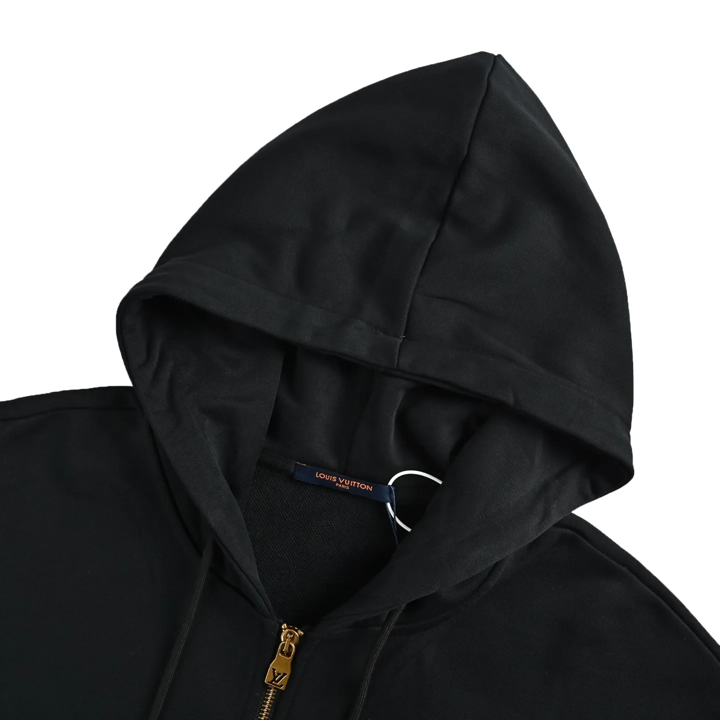 Louis Vuitton/Louis Vuitton sketch old flower embroidered zipper hooded jacket